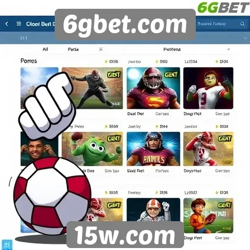 Comparativo de jogos disponíveis em 6gbet.com