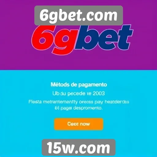 Comparação de métodos de pagamento no 6gbet.com